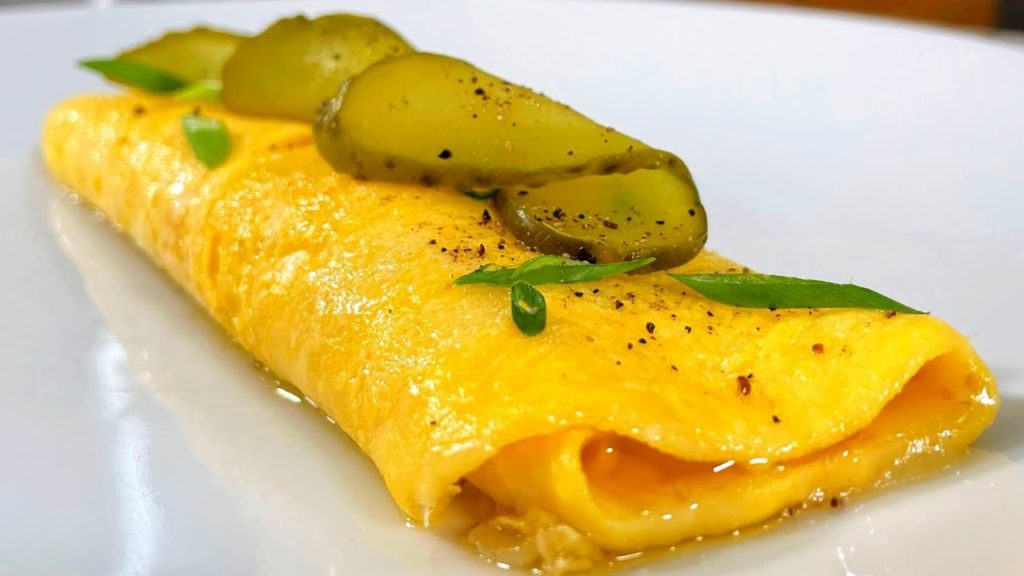 Французский омлет с сыром на сковороде, просто тает во рту. Как приготовить вкусный завтрак за 3 мин Французский омлет с сыром на сковороде, просто тает во рту. Как приготовить вкусный завтрак за 3 мин