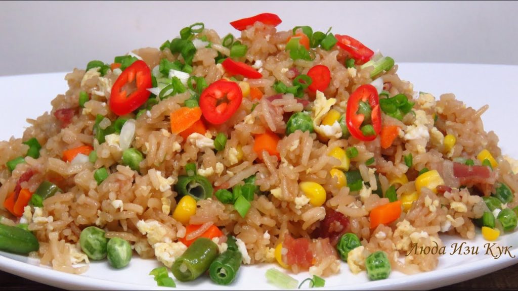 ПРОЩЕ ПРОСТОГО! Рассыпчатый Жареный Рис в микроволновке ЗА 10 МИНУТ  | Fried Rice Microwave