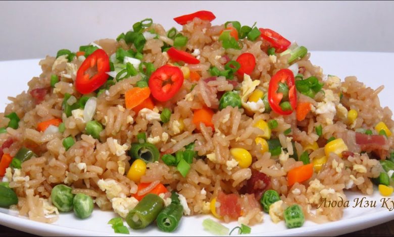 ПРОЩЕ ПРОСТОГО! Рассыпчатый Жареный Рис в микроволновке ЗА 10 МИНУТ  | Fried Rice Microwave