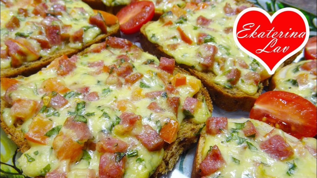 Быстрый завтрак или перекус без заморочек! Очень просто и вкусно!