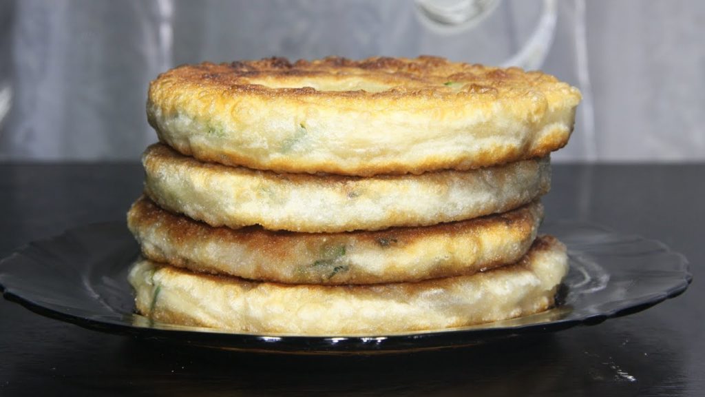Завтрак для школьников. Слоеные лепешки. Вкусный рецепт