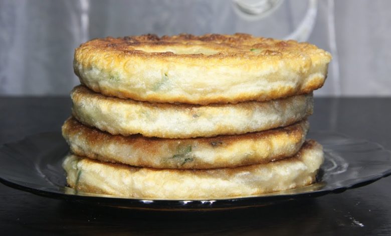 Завтрак для школьников. Слоеные лепешки. Вкусный рецепт