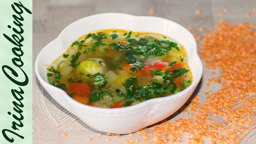 Овощной суп с чечевицой  Lentil Vegetable Soup Recipe ✧ Ирина Кукинг