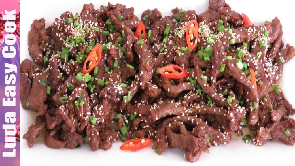 ВКУСНОЕ ЖАРЕНОЕ Мясо по-корейски КОРЕЙСКАЯ КУХНЯ рецепт - Easy Bulgogi recipe Korean Marinated Beef ВКУСНОЕ ЖАРЕНОЕ Мясо по-корейски КОРЕЙСКАЯ КУХНЯ рецепт - Easy Bulgogi recipe Korean Marinated Beef