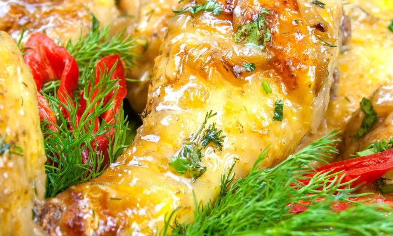 Вкусное горячее блюдо на праздничный стол - Куриные ножки в пикантном соусе!