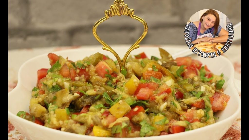 Легкий салат (Балканский), простой салат который готовится очень быстро.