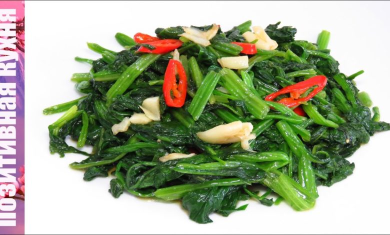 ОБАЛДЕННЫЙ ГАРНИР КО ВСЕМУ за 3 минуты! ЖАРЕНЫЙ ШПИНАТ с чесноком | GARLIC SPINACH RECIPE ОБАЛДЕННЫЙ ГАРНИР КО ВСЕМУ за 3 минуты! ЖАРЕНЫЙ ШПИНАТ с чесноком | GARLIC SPINACH RECIPE