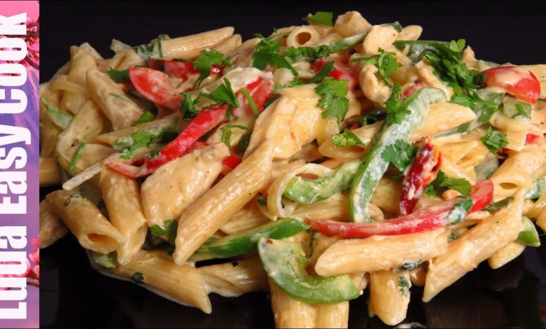 БЫСТРЫЙ УЖИН за 15 минут! МАКАРОНЫ ПЕННЕ с курицей по-мексикански! | CREAMY MEXICAN CHICKEN PASTA