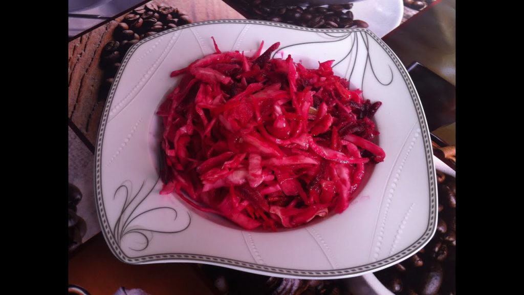 Белокочанная Маринованная Капуста со Свеклой (Хрустящая и Сочная) / Простой Рецепт