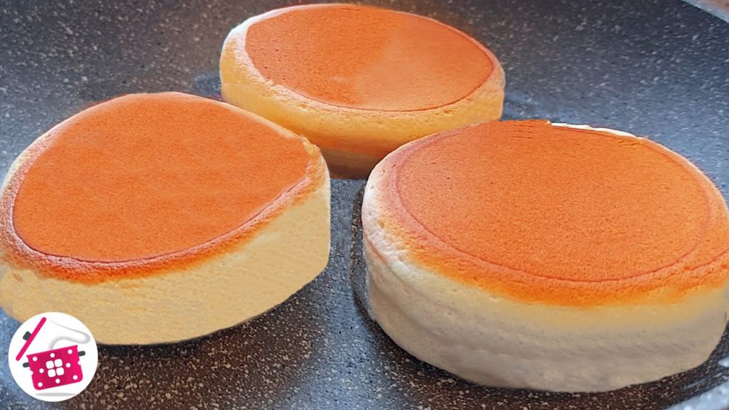 ПЫШНЫЕ как ПУХ! 3 Ингредиента! Japanese Souffle Pancake. Готовим дома