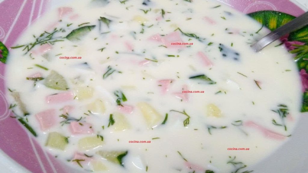 Окрошка на сыворотке со сметаной. Рецепт окрошки с колбасой и огурцом / Вкусно и Просто Окрошка на сыворотке со сметаной. Рецепт окрошки с колбасой и огурцом / Вкусно и Просто