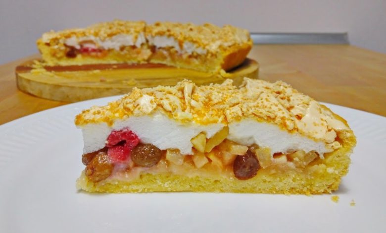 Яблочный ПИРОГ с Меренгой |САМЫЙ ВКУСНЫЙ!! |Apple pie with meringue