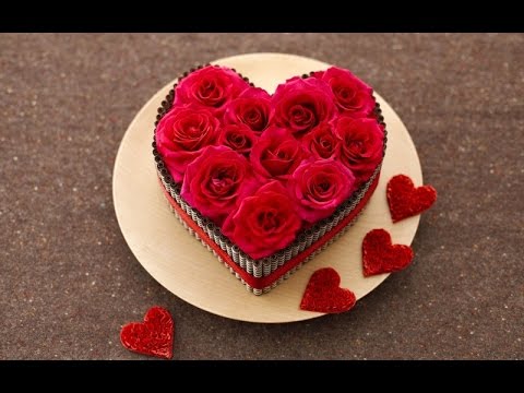 подарок на 14 февраля своими руками  (сердце) часть 1