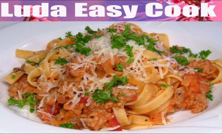 ОБЕД ПО РАСПИСАНИЮ! Лапша с Фаршем за 15 минут | Pasta Tomato Sauce ОБЕД ПО РАСПИСАНИЮ! Лапша с Фаршем за 15 минут | Pasta Tomato Sauce
