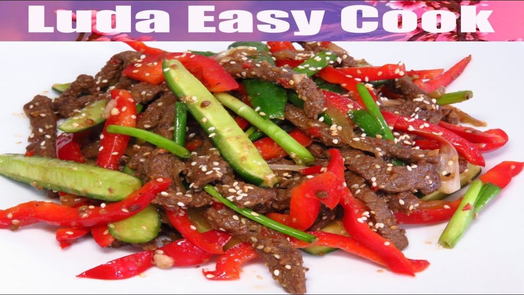 Очень простой КОРЕЙСКИЙ САЛАТ из ОГУРЦОВ И МЯСА | Korean Beef Salad Очень простой КОРЕЙСКИЙ САЛАТ из ОГУРЦОВ И МЯСА | Korean Beef Salad