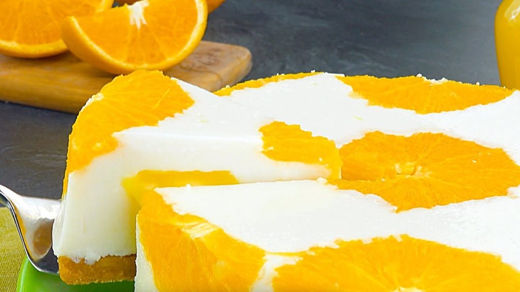 Положи Дольки Апельсинов на Дно Формы. Готовим Вкуснейший Торт без Выпечки!