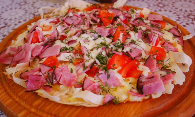 Пицца из лаваша на сковороде. ЗАВТРАК для ЛЕНИВЫХ. Вы Обалдеете Как Это ВКУСНО!!!