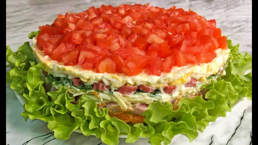 Салат "Копченый" НОВИНКА! / Smoked Salad / Праздничный Салат (Свежий и Очень Вкусный) Салат "Копченый" НОВИНКА! / Smoked Salad / Праздничный Салат (Свежий и Очень Вкусный)