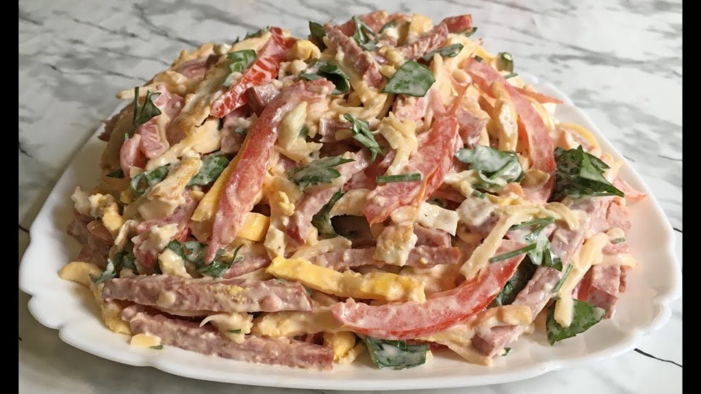 Очень Интересный Салат "Гусарский" Вкусный, Свежий и Просто Готовится!!! / Salad Hussar Очень Интересный Салат "Гусарский" Вкусный, Свежий и Просто Готовится!!! / Salad Hussar