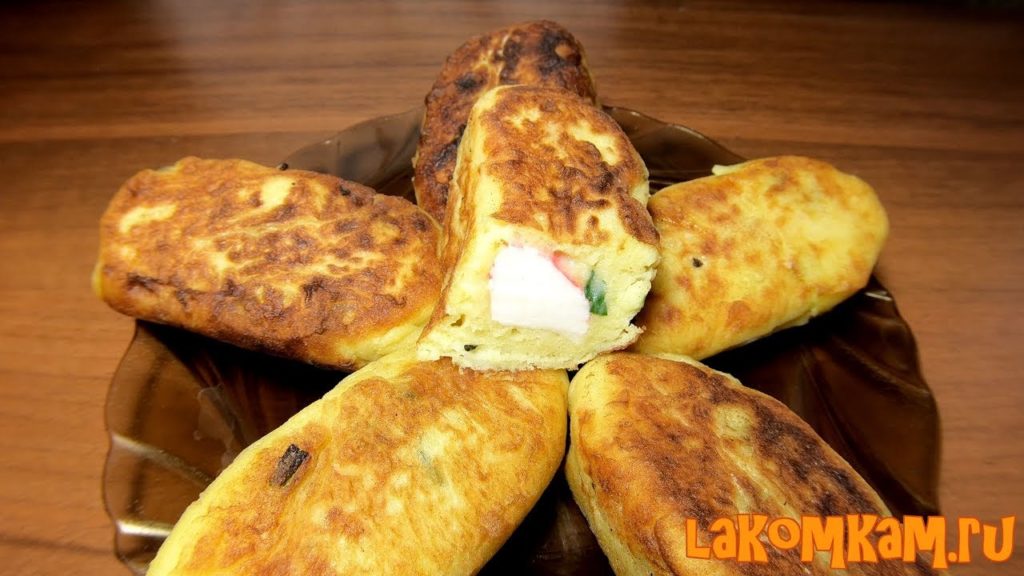 Картофельные крокеты с крабовыми палочками. Рецепт за 50 рублей