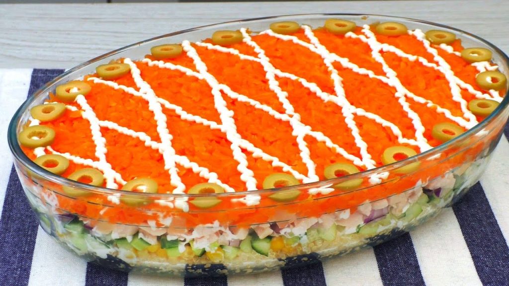 НОВЫЙ Праздничный Салат, Готовьте, Не пожалеете!