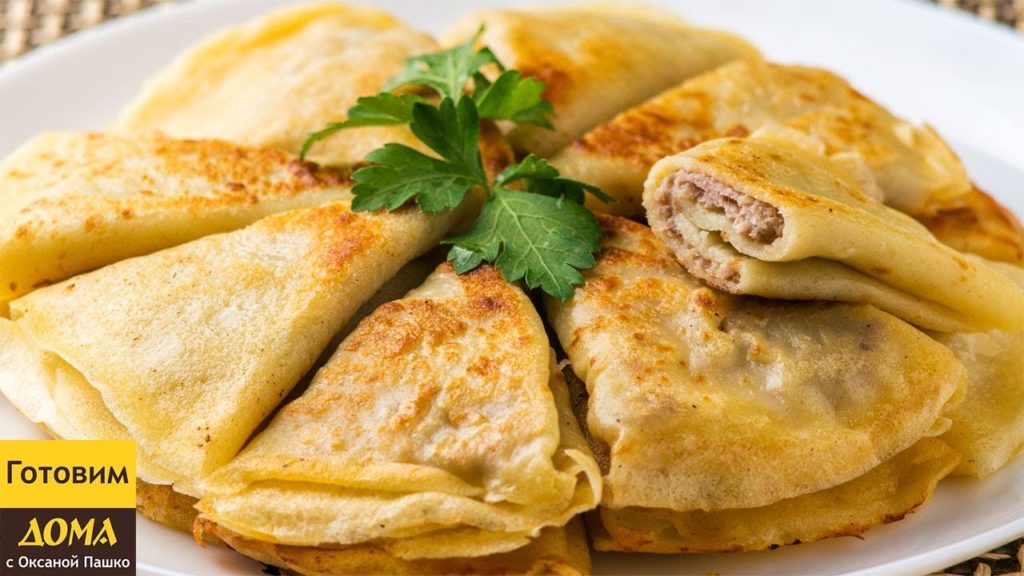 БЛИНЧИКИ С МЯСОМ По Рецепту Бабушки. Не успевают даже остыть! БЛИНЧИКИ С МЯСОМ По Рецепту Бабушки. Не успевают даже остыть!