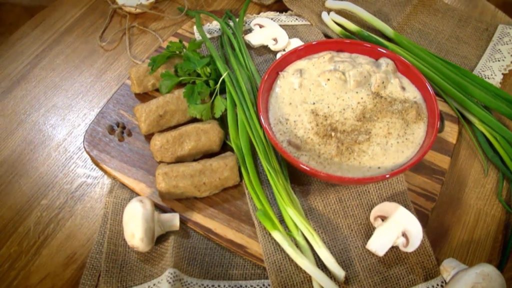 Кнедлики с грибной мачанкой - Быстрые рецепты! - Готовим вместе
