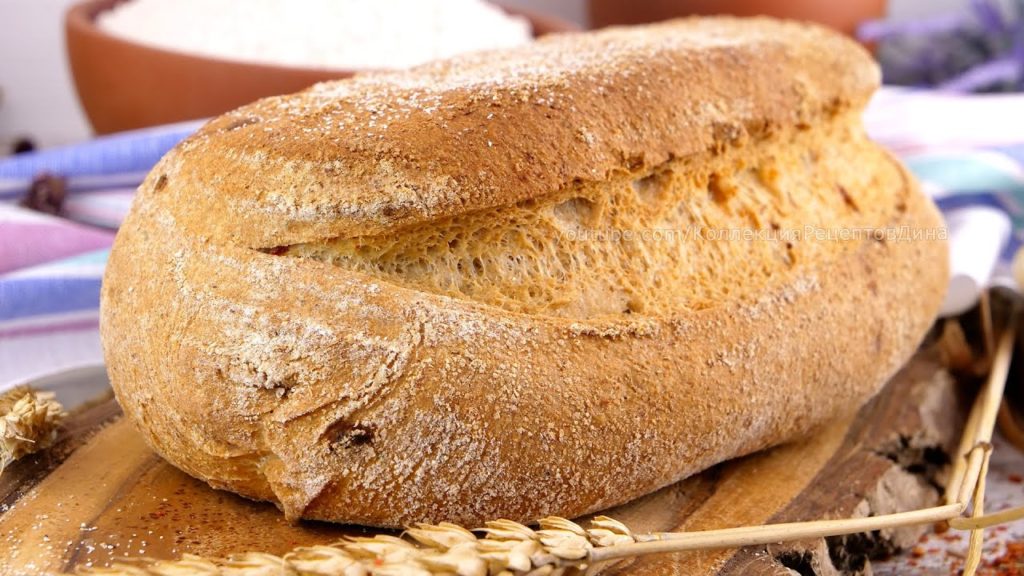 🍞 Хлеб из холодильника! Домашний хлеб холодной ферментации с цельнозерновой мукой и отрубями