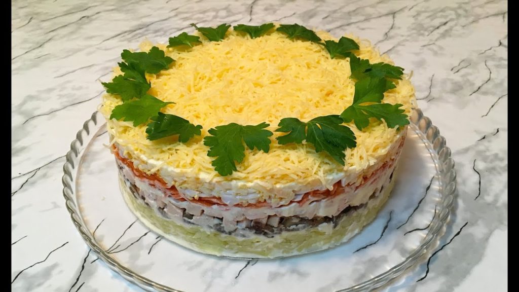 Салат "Королевский" / Салат с Курицей / Chicken Salad Recipe / Праздничный Салат (Очень Вкусно) Салат "Королевский" / Салат с Курицей / Chicken Salad Recipe / Праздничный Салат (Очень Вкусно)