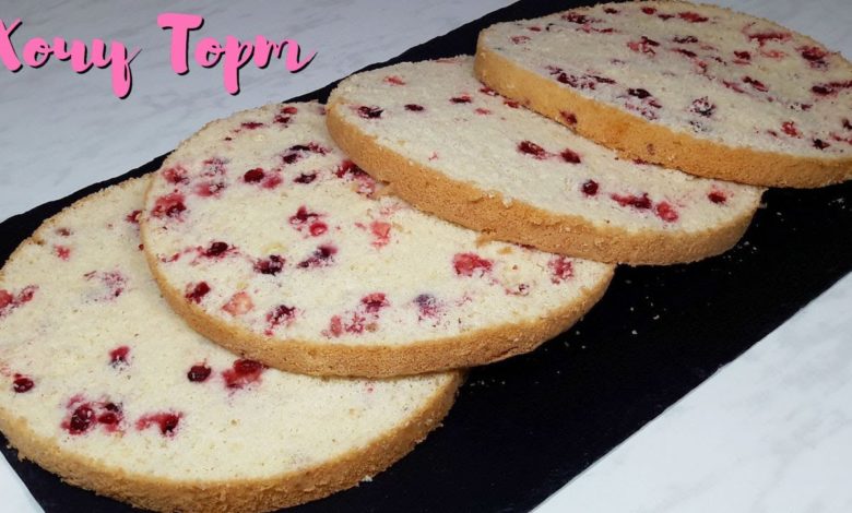 Попробуйте этот ЗАВАРНОЙ БИСКВИТ - Очень ВКУСНЫЙ бисквит для Торта. Рецепт бисквита | Хочу ТОРТ