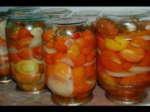 ПОМИДОРЫ с КОРИЦЕЙ. ОЧЕНЬ ВКУСНЫЙ РЕЦЕПТ маринованных помидор