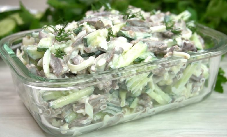 Уж Очень он вкусный! Попробовала Новый салат Сердечный 8 марта и сразу занесла в любимые рецепты!