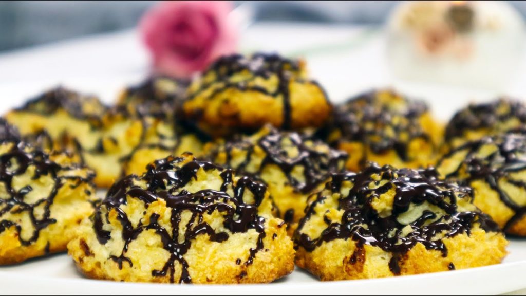 Лакомство к Чаю!Покорит Простотой и потрясающим вкусом!Нежное Кокосовое Печенье