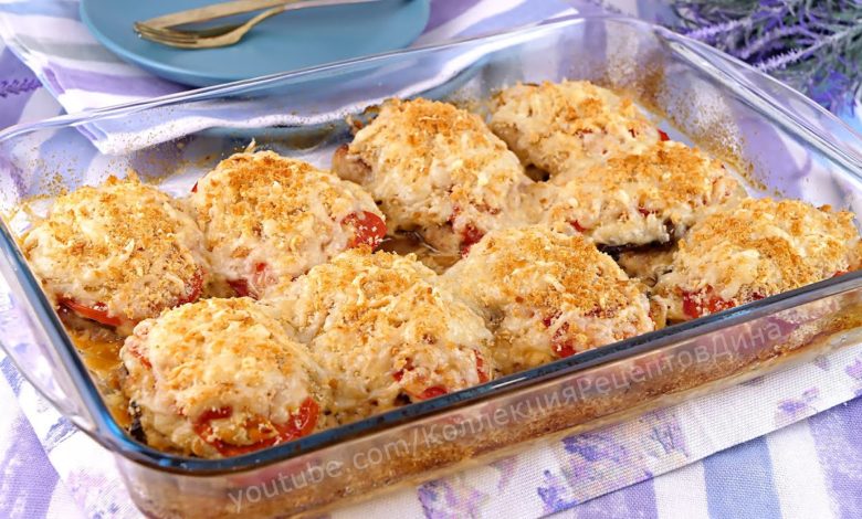 Вкуснейшее праздничное горячее блюдо! Мясо с грибами под сливочным соусом и хрустящей корочкой! Вкуснейшее праздничное горячее блюдо! Мясо с грибами под сливочным соусом и хрустящей корочкой!