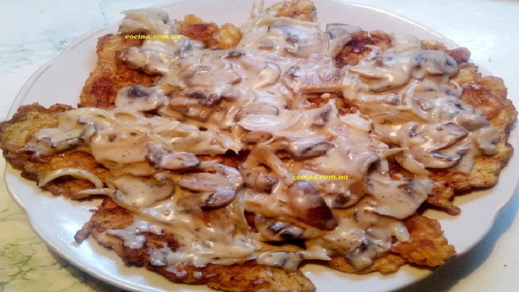 Отбивные из свинины. Свинина в соусе из сметаны и грибов / Вкусно и Просто Отбивные из свинины. Свинина в соусе из сметаны и грибов / Вкусно и Просто