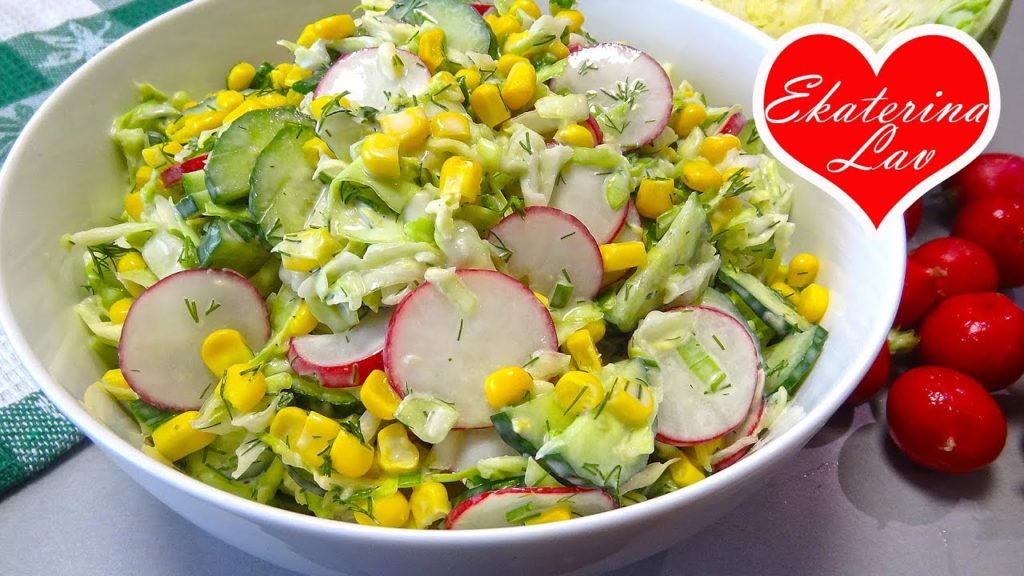 САМЫЙ ВКУСНЫЙ САЛАТ ИЗ СВЕЖЕЙ КАПУСТЫ! Salad with fresh cabbage!