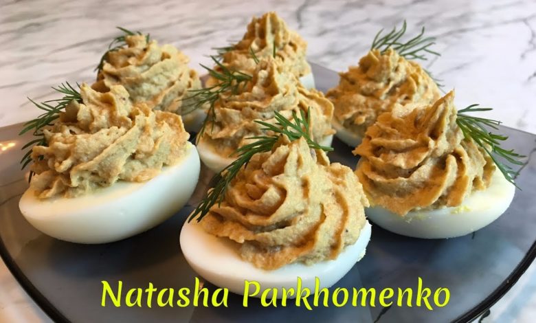Праздничные Фаршированные Яйца (Очень Нежно и Вкусно) / Stuffed Eggs / Праздничная Закуска