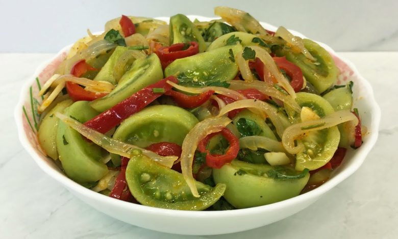 Вкуснейшие Зеленые Помидоры на Закуску!!! / Праздничная Закуска / Green Tomato Appetizer