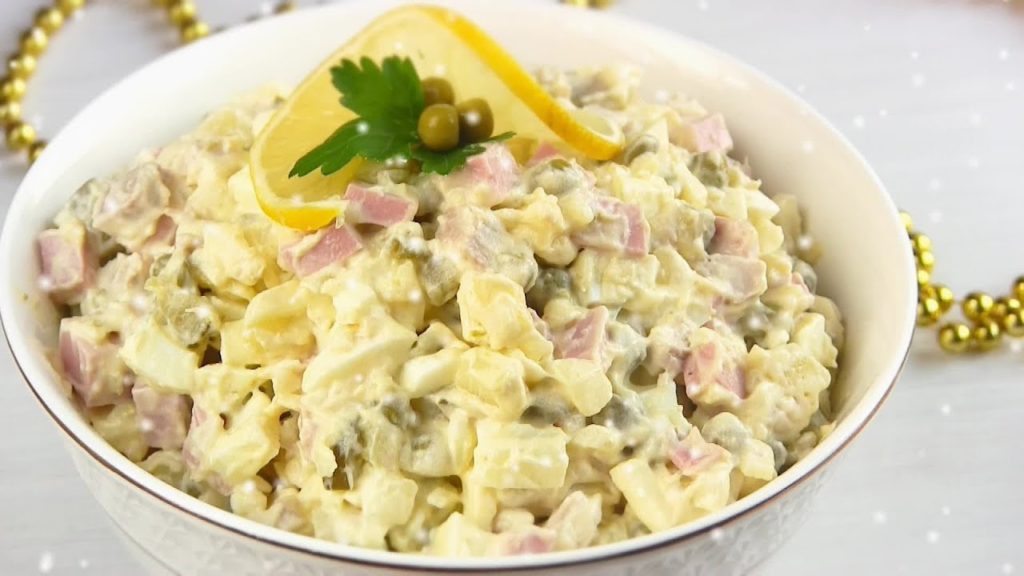Салат ОЛИВЬЕ как в "СЛУЖЕБНОМ РОМАНЕ" самый вкусный!