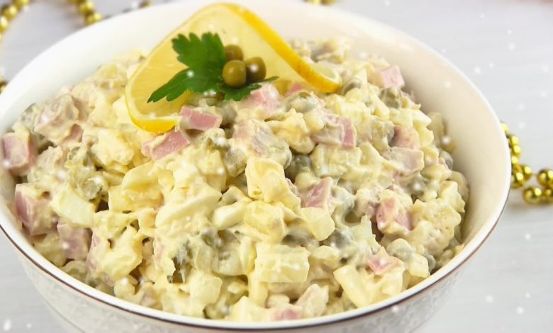 Салат ОЛИВЬЕ как в "СЛУЖЕБНОМ РОМАНЕ" самый вкусный!