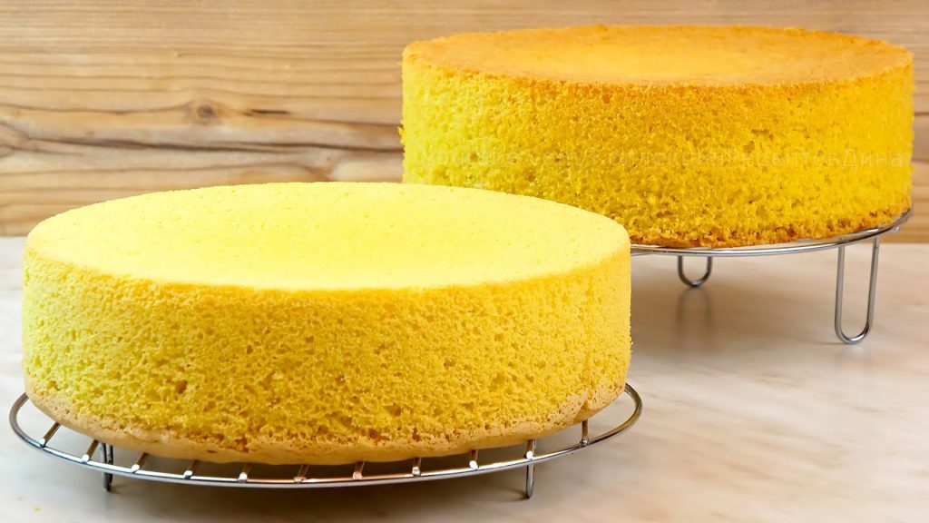 Классический бисквит без разрыхлителя по Советской рецептуре! Как приготовить бисквитное тесто!
