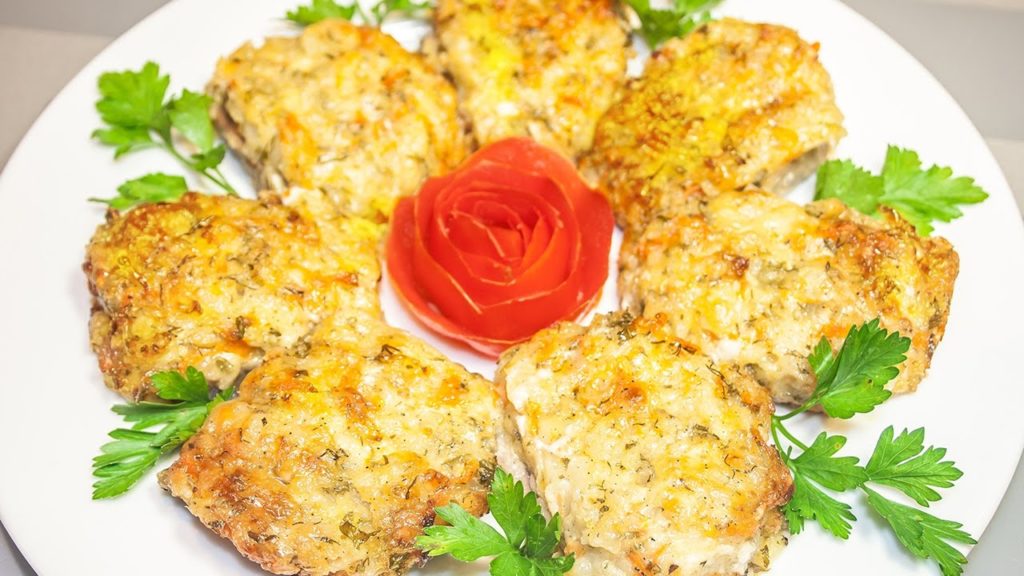 Говядина под  картофельно-сырной шубкой, запеченная в духовке 🧀