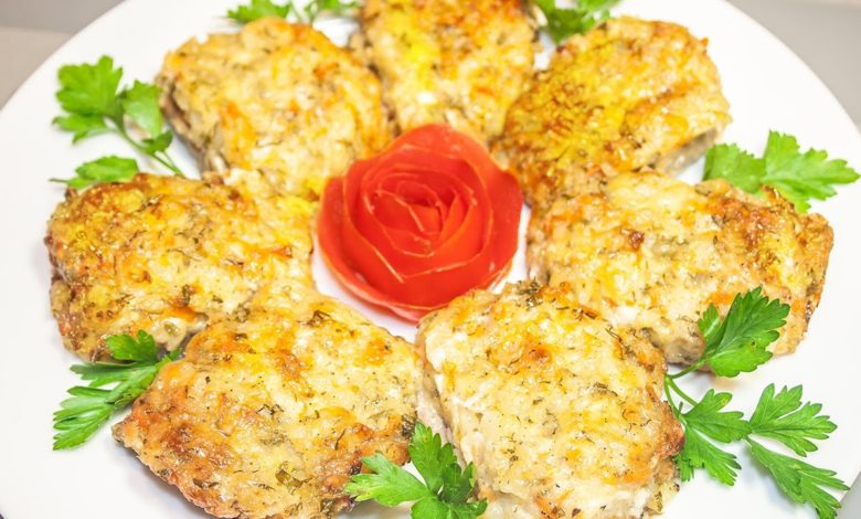Говядина под  картофельно-сырной шубкой, запеченная в духовке 🧀