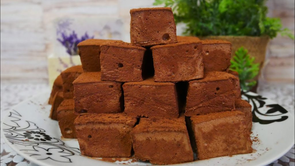 Маршмеллоу шоколадный рецепт. МЯГКИЕ и ПРУЖИНИСТЫЕ зефирки. ВСЕ БУДУТ В ВОСТОРГЕ!!!