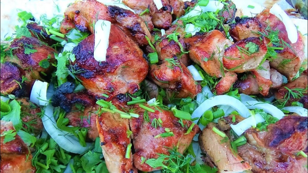 Четыре Рецепта Шашлыка! Шашлык из Индейки, Свинины, Курицы, Говяжьей Печени!