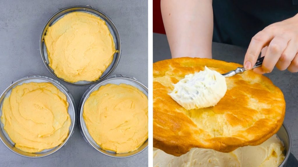 Три Коржа из Заварного Теста - в Форму, и Вкуснейший Торт Готов!