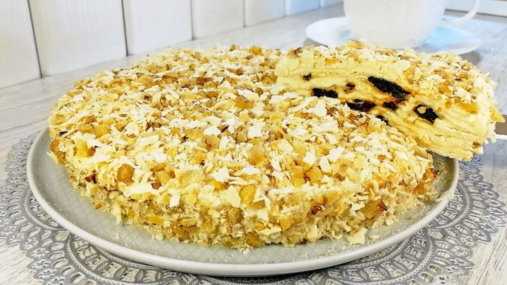 Самый ЛЕНИВЫЙ и Самый ВКУСНЫЙ Торт без выпечки "ПЛОМБИРНЫЙ"