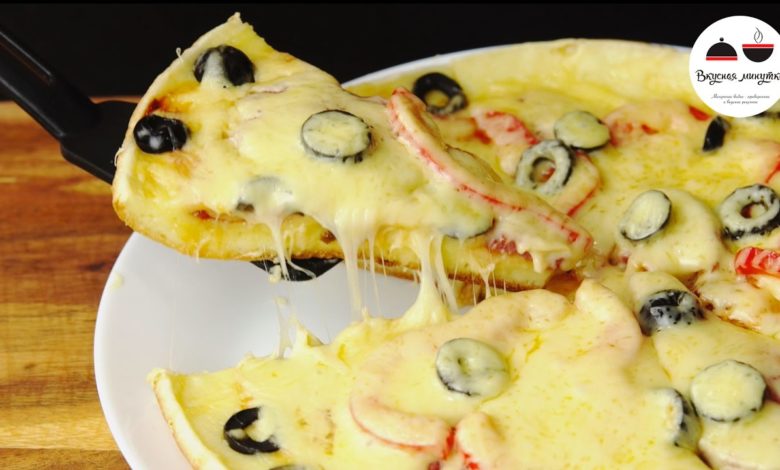 ПИЦЦА НА СКОВОРОДЕ Быстрый рецепт вкусной пиццы Pizza in a Pan ПИЦЦА НА СКОВОРОДЕ Быстрый рецепт вкусной пиццы Pizza in a Pan