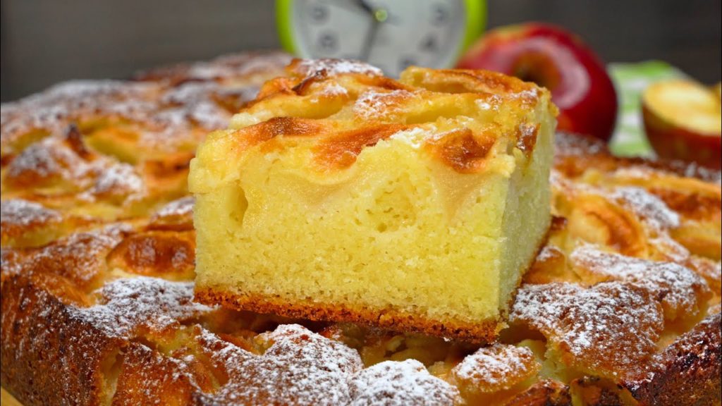 Шведский ЯБЛОЧНЫЙ Пирог 🍎 НЕРЕАЛЬНО ВКУСНЫЙ!!! Шарлотка Рецепт | Кулинарим с Таней
