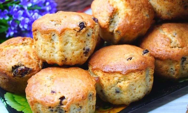 Самые Вкусные и Быстрые Кексы на кефире! Самые Вкусные и Быстрые Кексы на кефире!